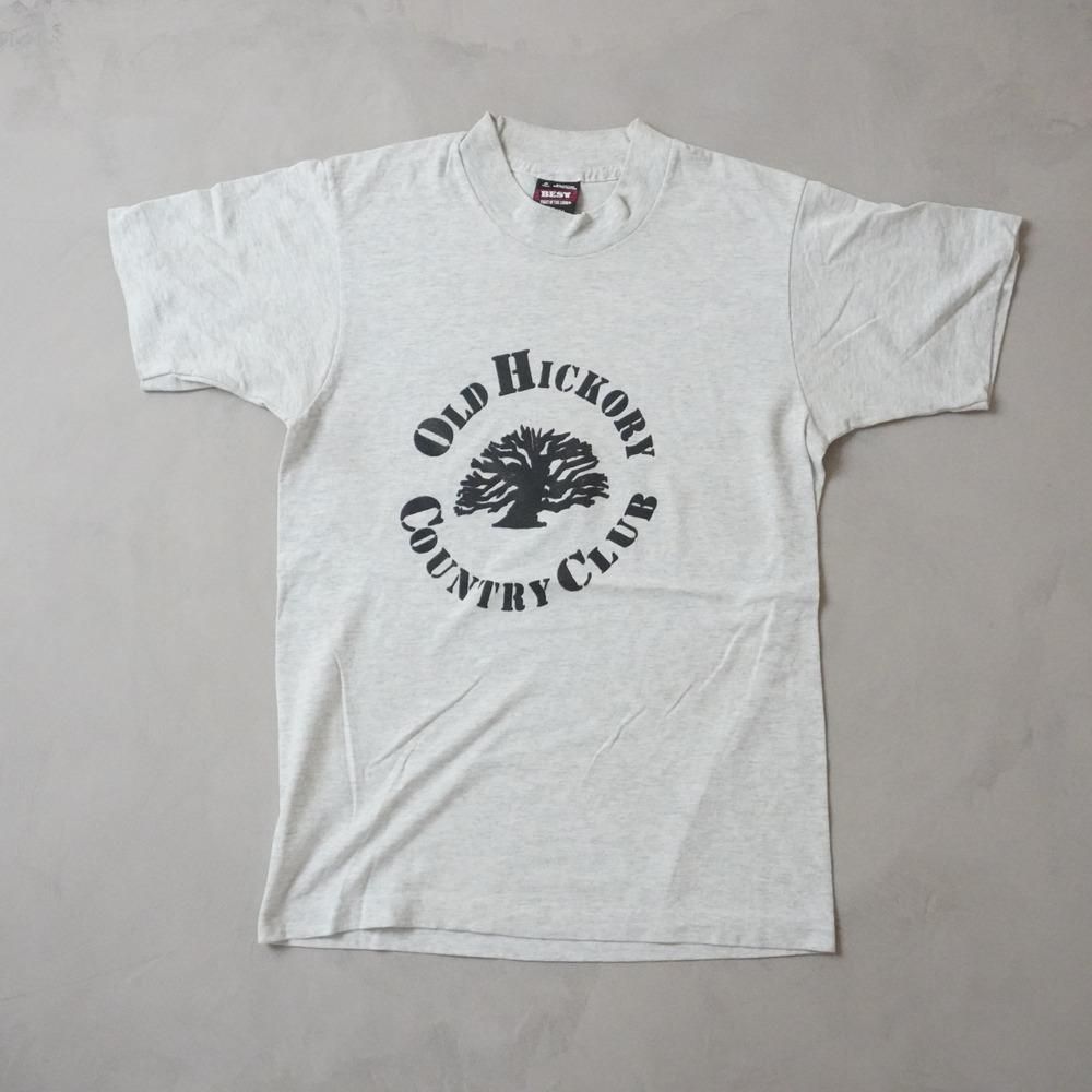 Vintage Old Hickory Club T-Shirt Small Mens 90s Grey Tennessee Vtg